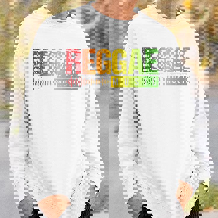 良いラスタファリ音楽の雰囲気、ラスタジャマイカ、レゲエ スウェットシャツ 彼への贈り物