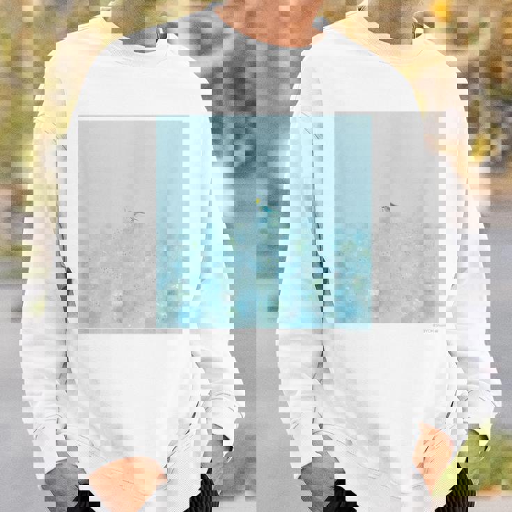 詩とメルヘン 葉祥明 おなかの赤ちゃんとお話ししようよ スウェットシャツ 彼への贈り物