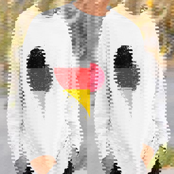 誇り高き日本人ドイツ人のためのヴィンテージの旗 A 日本 ドイツ スウェットシャツ 彼への贈り物