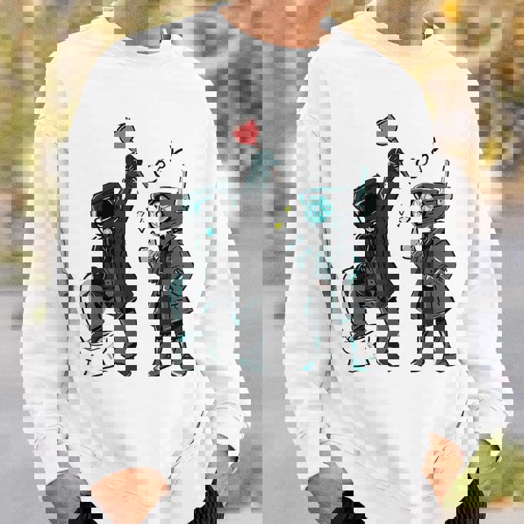 誕生日ボーイ、カメラマン、スピーカーマン、スキビディトイレ スウェットシャツ 彼への贈り物