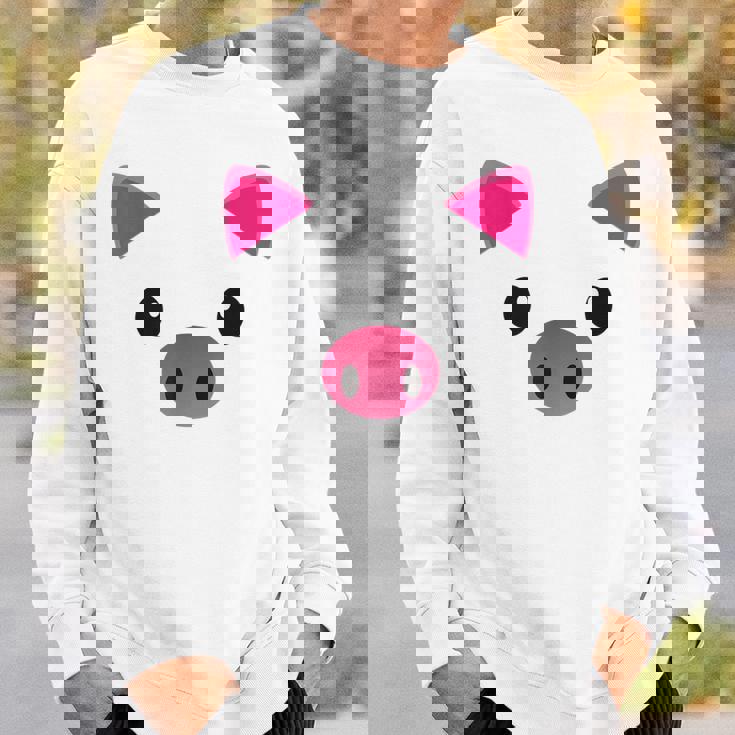 豚の顔 ハロウィン ティーカップ 豚 コスチューム ギフト スウェットシャツ 彼への贈り物