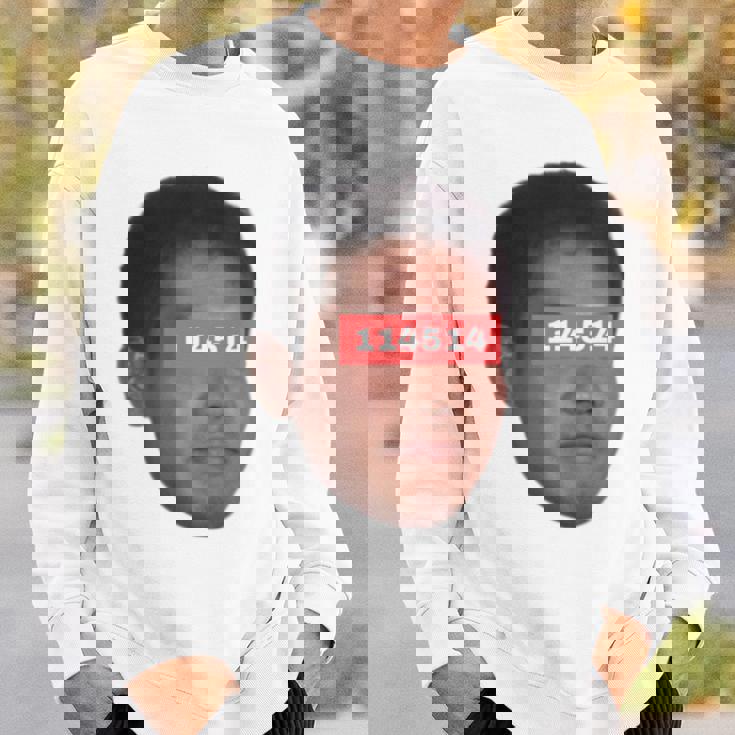 野獣先輩 114514 Iiyokoiyo 長袖tシャツ スウェットシャツ 彼への贈り物