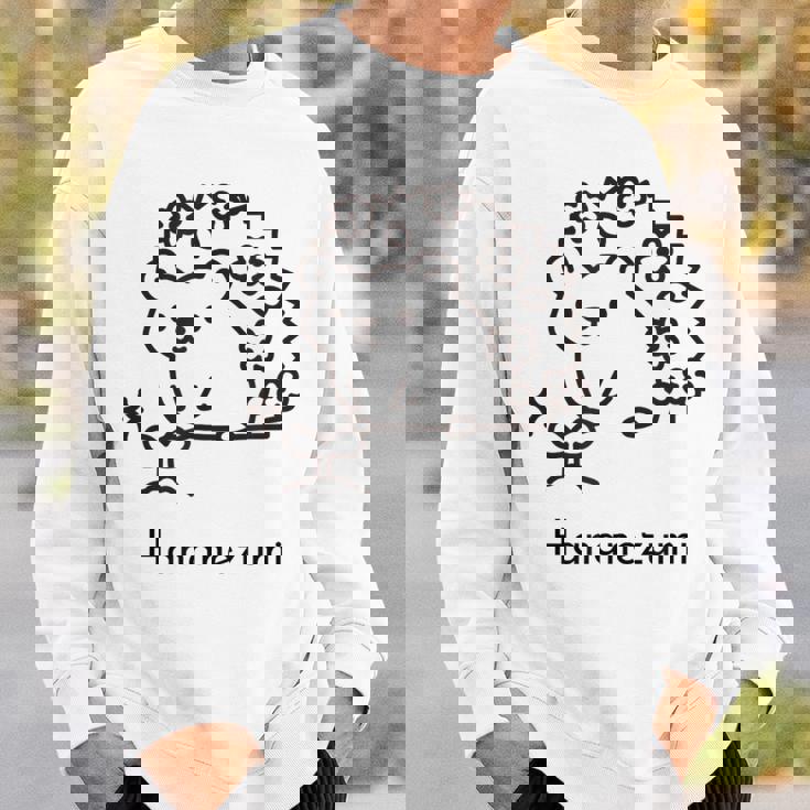 針鼠 花 芽 新芽 園芸 ガーデニング 家庭菜園 メンズ レディース キッズ かわいい ハリネズミ好き スウェットシャツ 彼への贈り物