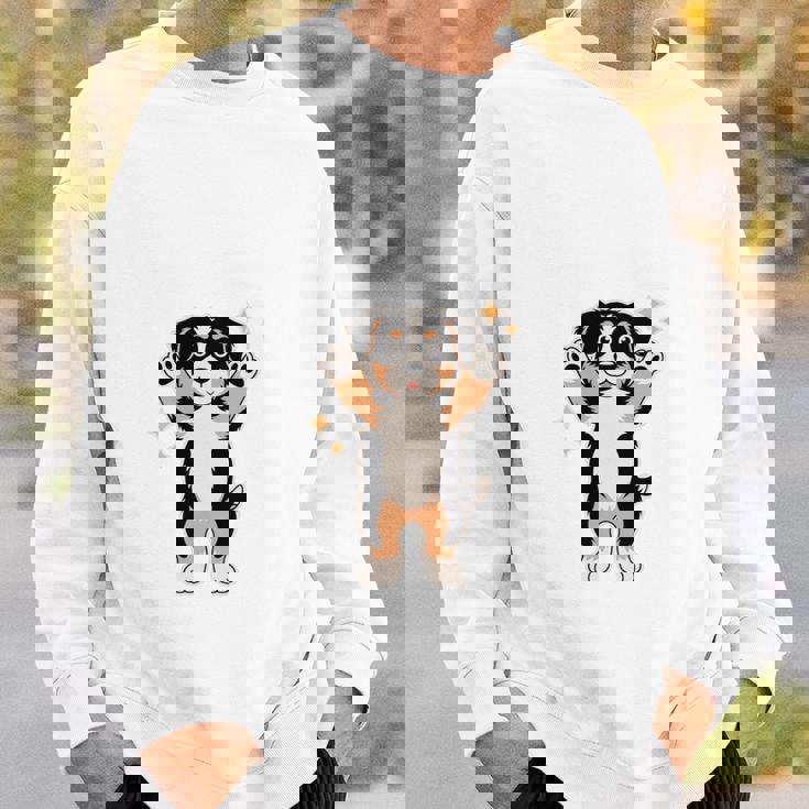 面白いtシャツ バーニーズ 犬 メンズ 犬好き グッズ かわいい おもしろ 面白い 服 ネタ 子供用 長袖tシャツ スウェットシャツ 彼への贈り物