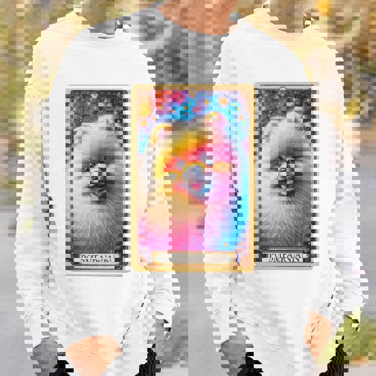 面白いtシャツ ポメラニアン イヌ わんこ メンズ 犬好き グッズ かわいい おもしろ 面白い 服 ネタ 犬 長袖tシャツ スウェットシャツ 彼への贈り物