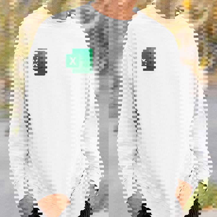 面白いスプレッドシート、フリーク、会計士 長袖tシャツ スウェットシャツ 彼への贈り物