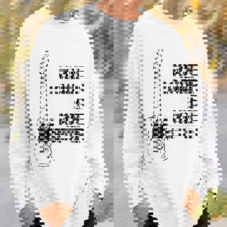 音量が大きいほど良い スウェットシャツ 彼への贈り物