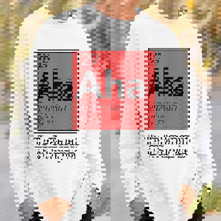 驚きの元素 周期表 129 アハ サプライズ スウェットシャツ 彼への贈り物