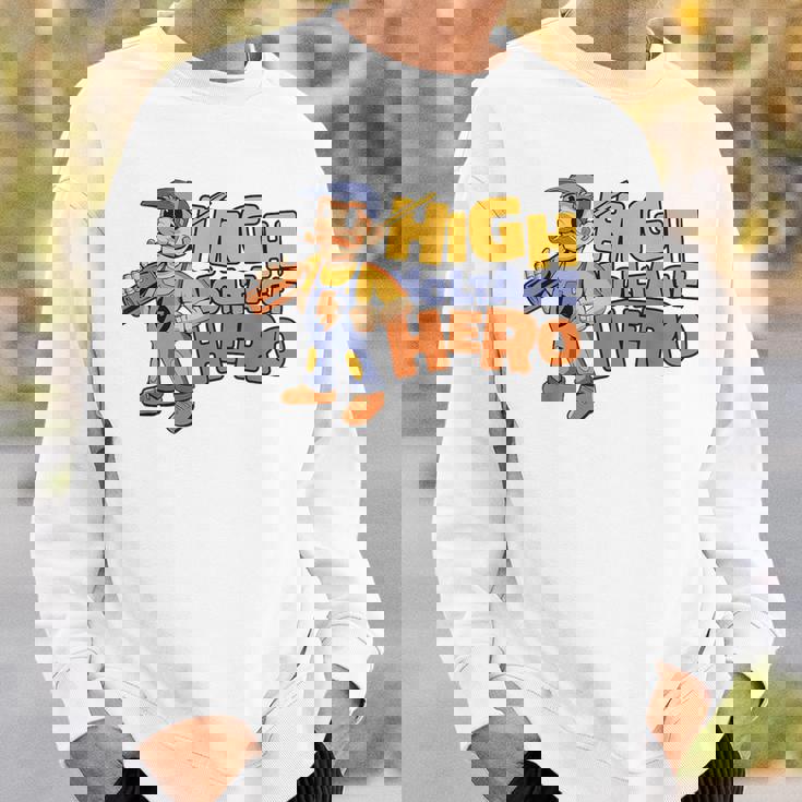 高圧ヒーロー 電子技術者 電気技師 スウェットシャツ 彼への贈り物