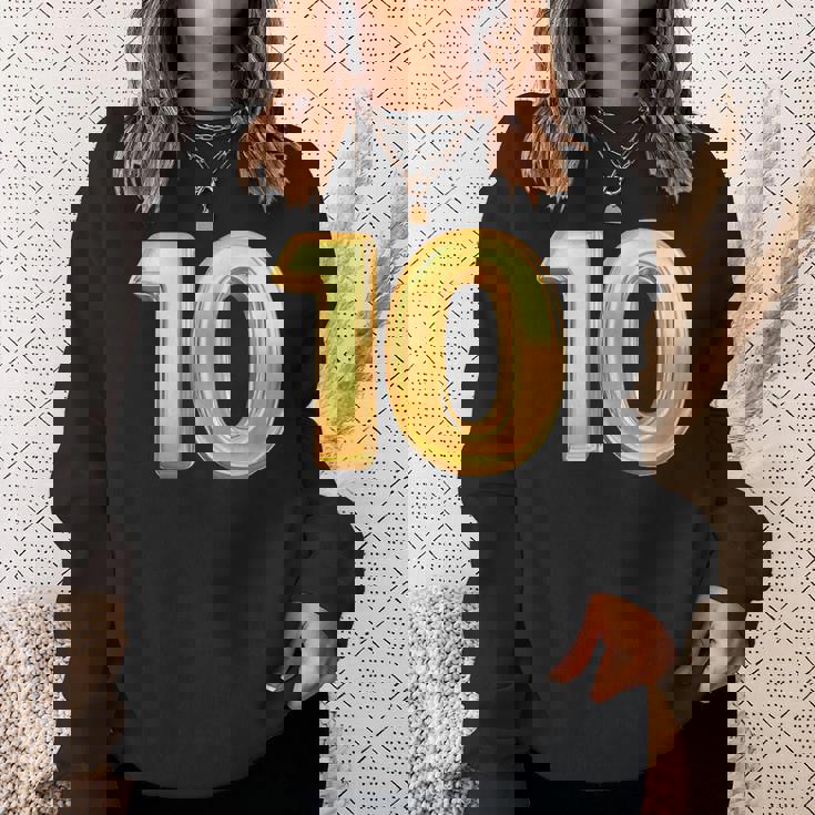 10周年記念 10Th 結婚10周年記念 スウェットシャツ 彼女への贈り物