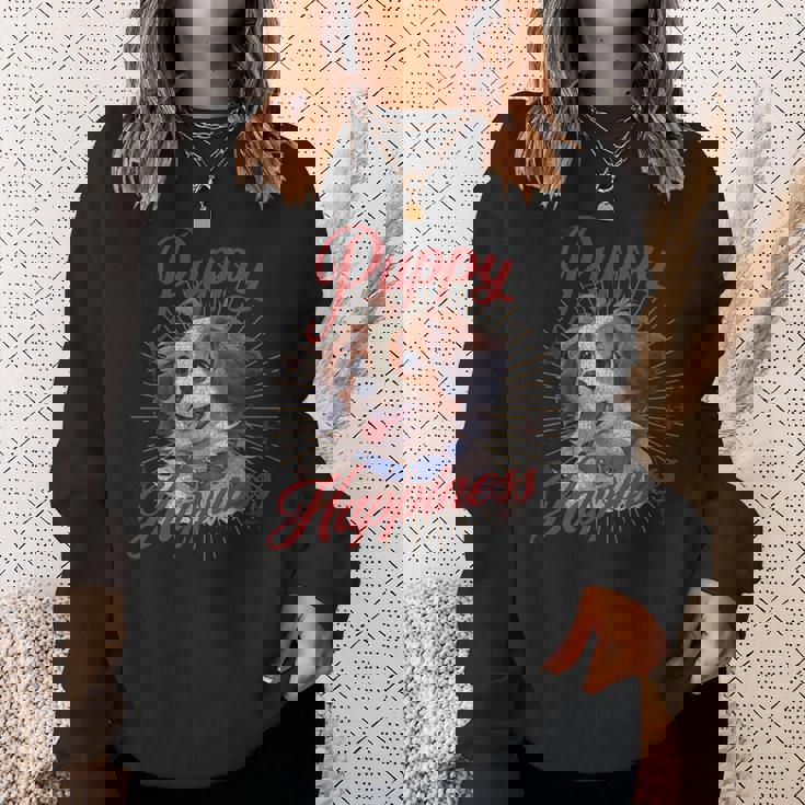 17 大谷 愛犬 子犬 デコピン デコイ Kooikerhondje Puppy スウェットシャツ 彼女への贈り物