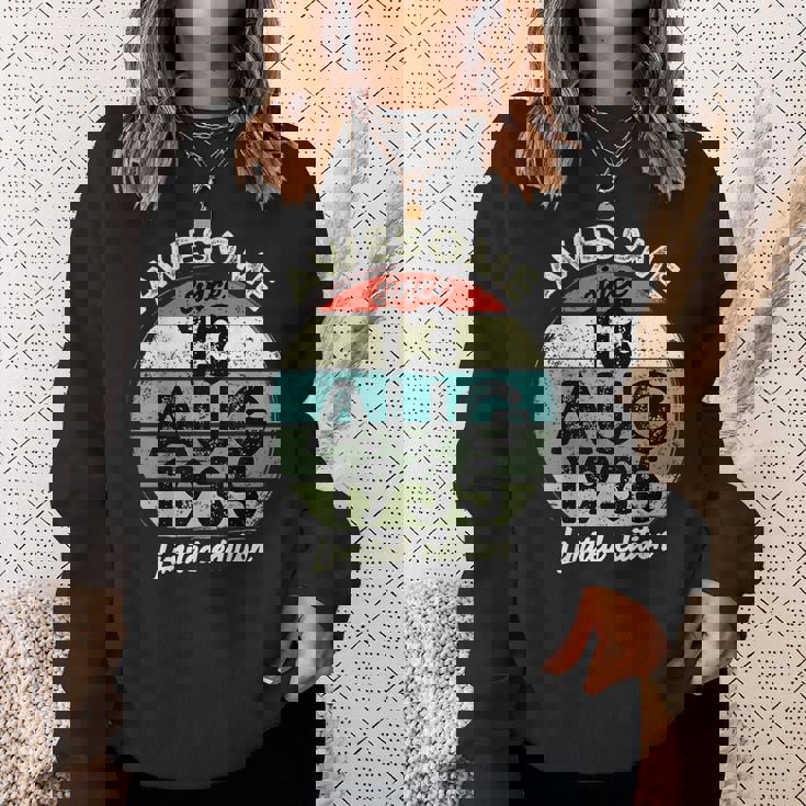 1935年8月13日 90歳の誕生日 90歳 2025年 誕生日 スウェットシャツ 彼女への贈り物