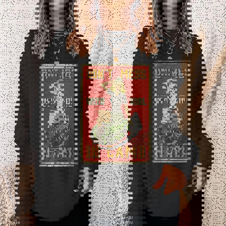 1940年代 ポップアート ブロンド ピンナップガール スウェットシャツ 彼女への贈り物