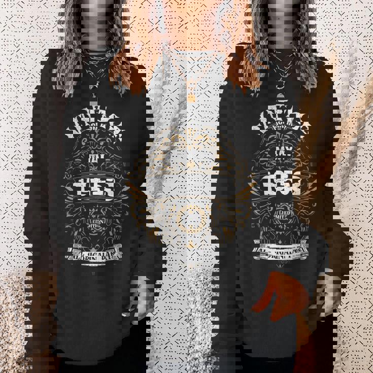 1953年5月生まれ オリジナルパーツ ヴィンテージ 5月の誕生日 スウェットシャツ 彼女への贈り物