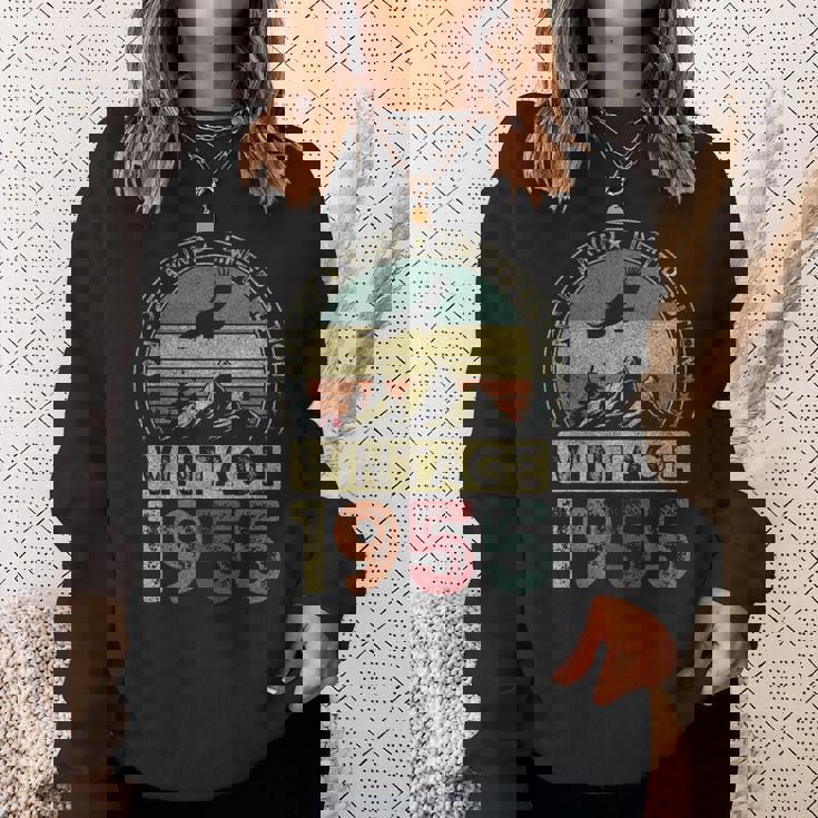 1955年ヴィンテージ、限定版、70歳の誕生日、70歳 スウェットシャツ 彼女への贈り物