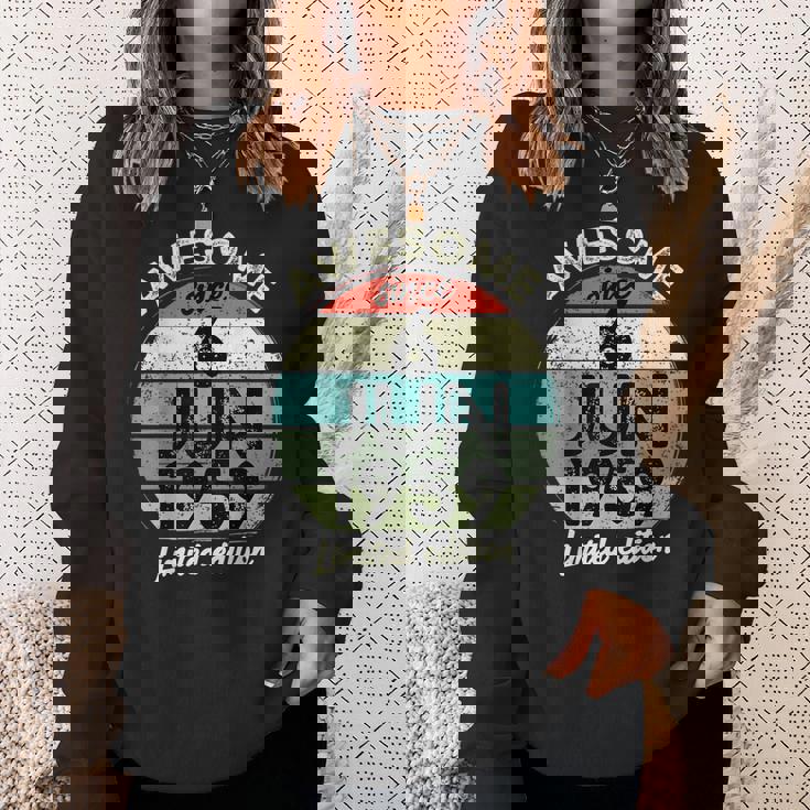 1959年6月6日 65歳の誕生日 65歳 2024 誕生日 スウェットシャツ 彼女への贈り物