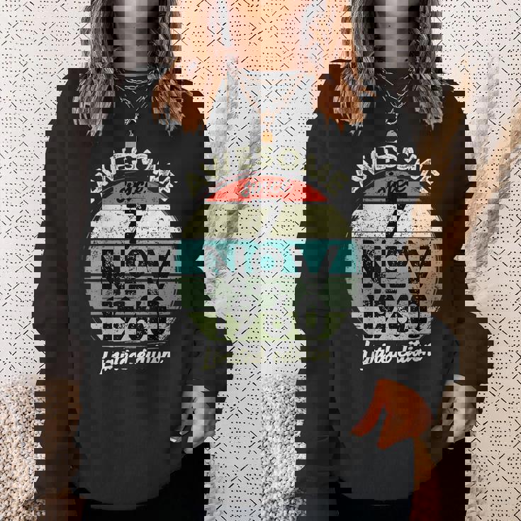 1960年11月7日 65歳の誕生日 65歳 2025年 誕生日 スウェットシャツ 彼女への贈り物