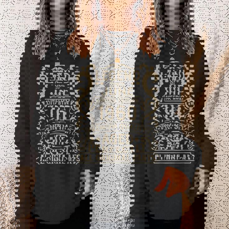 1960年6月 65歳の誕生日デコレーション ヴィンテージ 65歳の誕生日 スウェットシャツ 彼女への贈り物