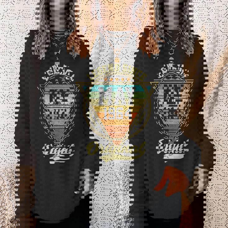 1964年5月以来60歳の誕生日伝説 60歳 スウェットシャツ 彼女への贈り物