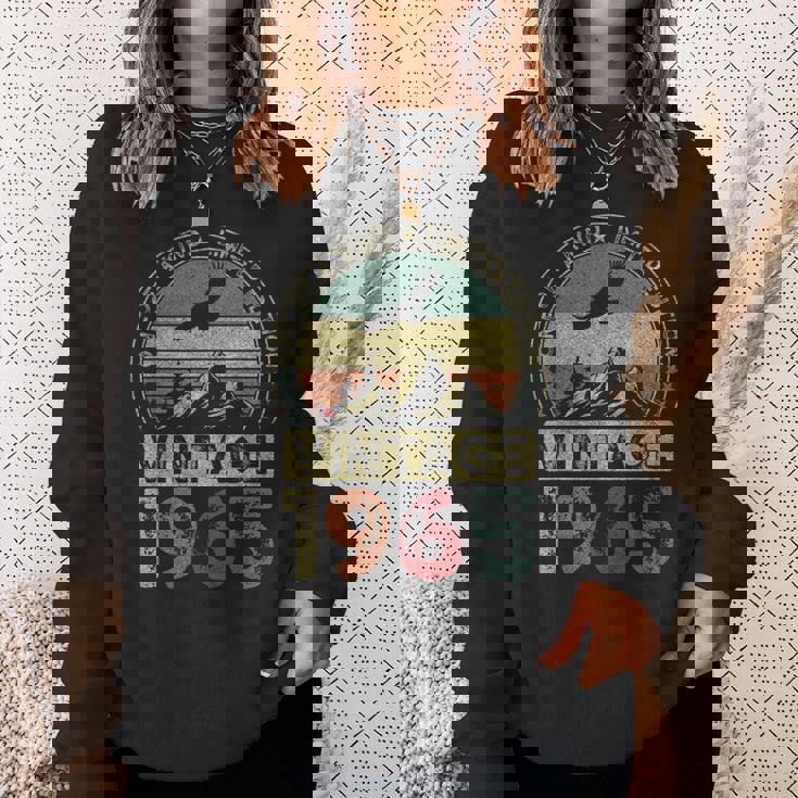 1965年ヴィンテージ、限定版、60歳の誕生日、60歳 スウェットシャツ 彼女への贈り物