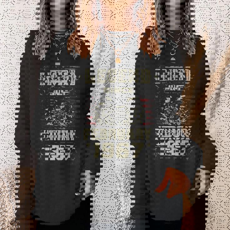 1967年2月以来の伝説 1967年2月生まれ。 スウェットシャツ 彼女への贈り物