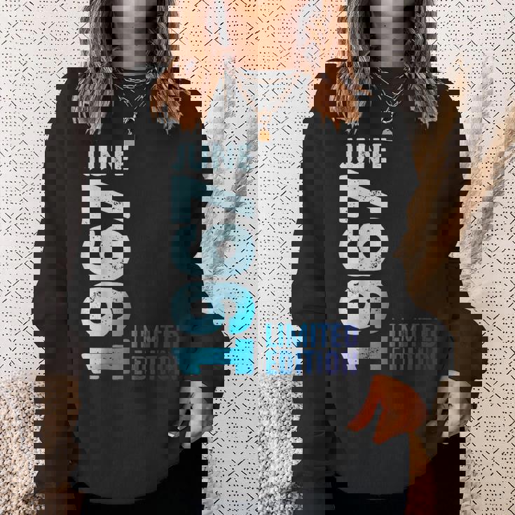 1967年6月、1967年レトロ、1967年ヴィンテージ限定版、1967年。 スウェットシャツ 彼女への贈り物