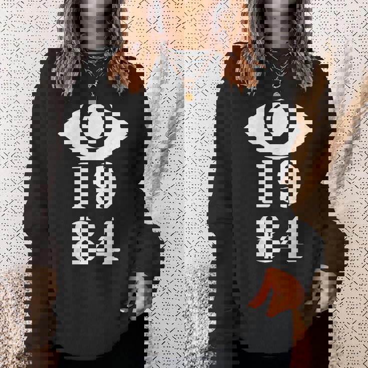 1984 オーウェリアン Big Brother Is Watching You スウェットシャツ 彼女への贈り物