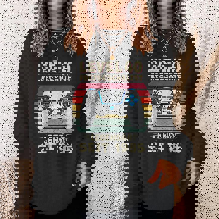 1985年 誕生日 男 40歳 飾り 面白い 40歳 誕生日 スウェットシャツ 彼女への贈り物