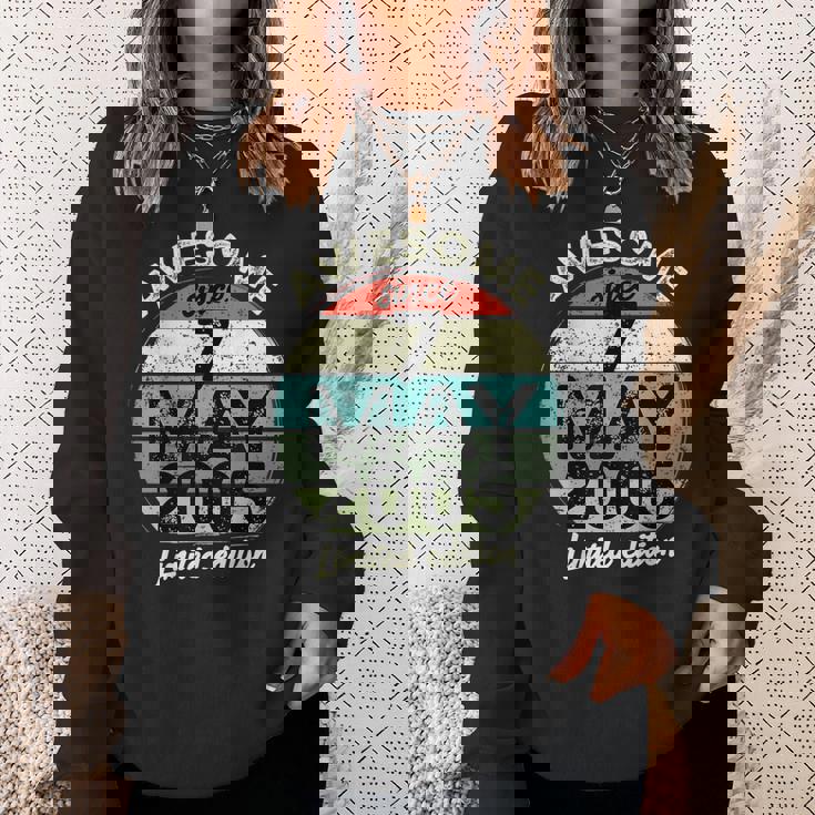 2005年5月7日 20歳の誕生日 20歳 2025年 誕生日 スウェットシャツ 彼女への贈り物