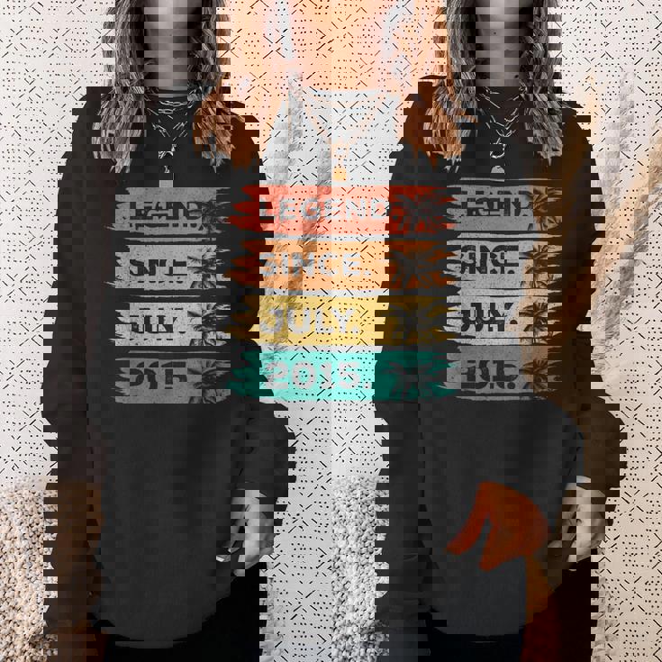 2015年7月 10歳の誕生日デコレーション ヴィンテージ 10歳の誕生日 スウェットシャツ 彼女への贈り物