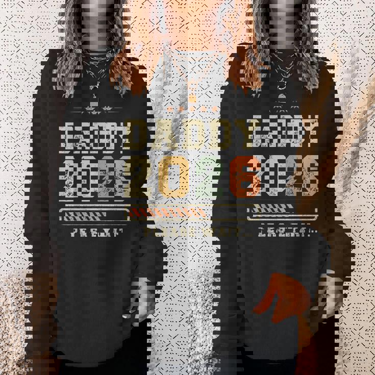 2026 年のパパ これからパパになる人 父親になる予定の人 未来のパパ スウェットシャツ 彼女への贈り物