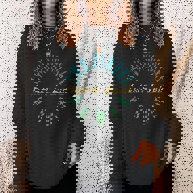 2ストロークパワー – 高速で大音量で2ストローク愛好家向け スウェットシャツ 彼女への贈り物