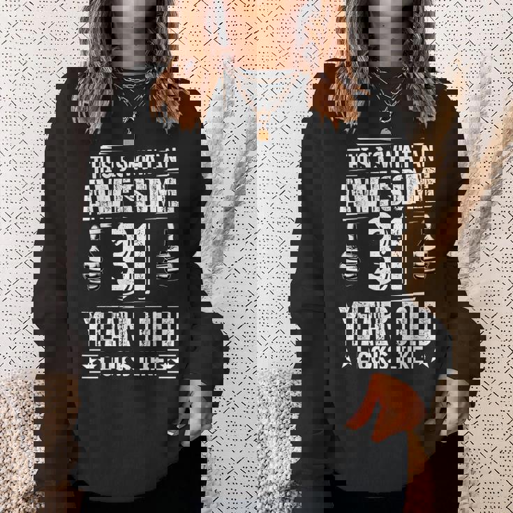 31歳の誕生日プレゼントに31年かかった スウェットシャツ 彼女への贈り物