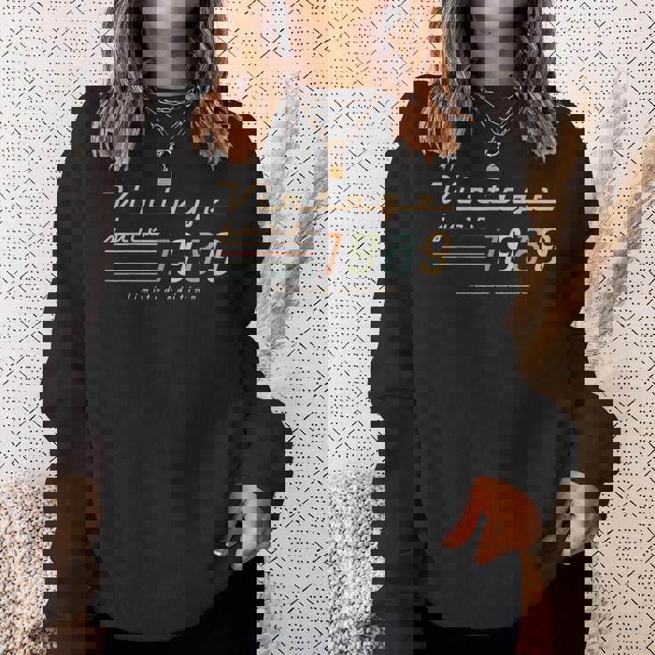 36歳の誕生日プレゼント 男性用 1989年6月 36歳 誕生日 スウェットシャツ 彼女への贈り物