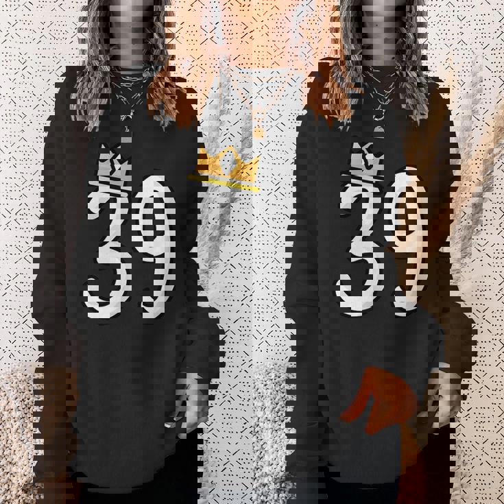 39 歳の誕生日番号 39 バースデー バルーン 39 スウェットシャツ 彼女への贈り物