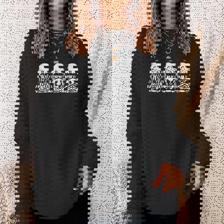 3Atanic 666Kullsee No Hear Nopeak No Evil スウェットシャツ 彼女への贈り物