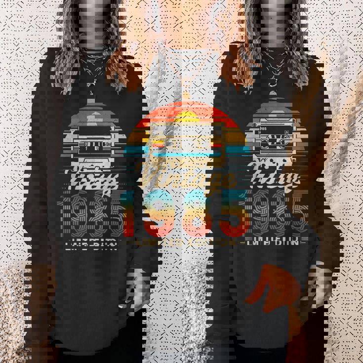 40歳 ギフト ヴィンテージ 1985年生まれ レトロ 40歳の誕生日 スウェットシャツ 彼女への贈り物