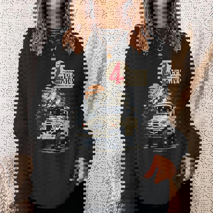 40系 クルーザー マウンテン オフロード 4輪駆動 四駆 Fj スウェットシャツ 彼女への贈り物