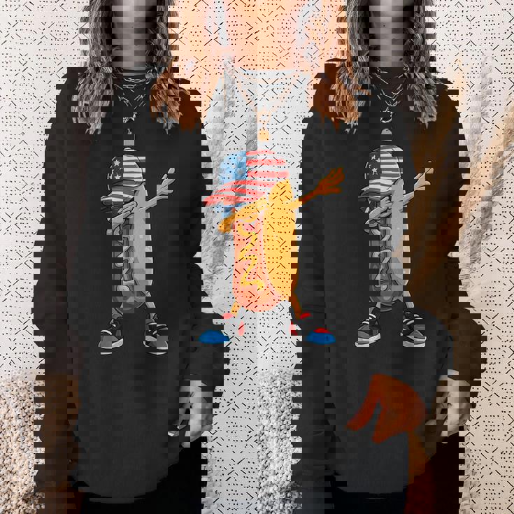 4Th Of July ホットドッグ 面白い 4Th Of July キッズ 男の子 スウェットシャツ 彼女への贈り物