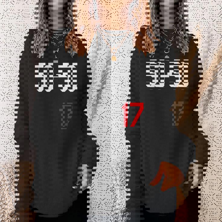 50-50-17 スウェットシャツ 彼女への贈り物