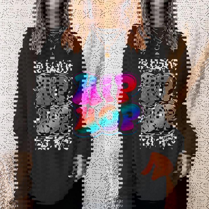 50 Years Old 50Th Anniversary Of Hip Hop グラフィティ ヒップホップ スウェットシャツ 彼女への贈り物