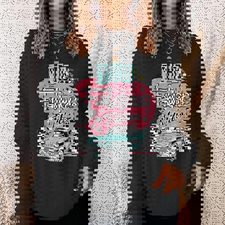 50年代ロカビリーヴィンテージ 1950年代服 レディース メンズ ソックス ホップ スウェットシャツ 彼女への贈り物