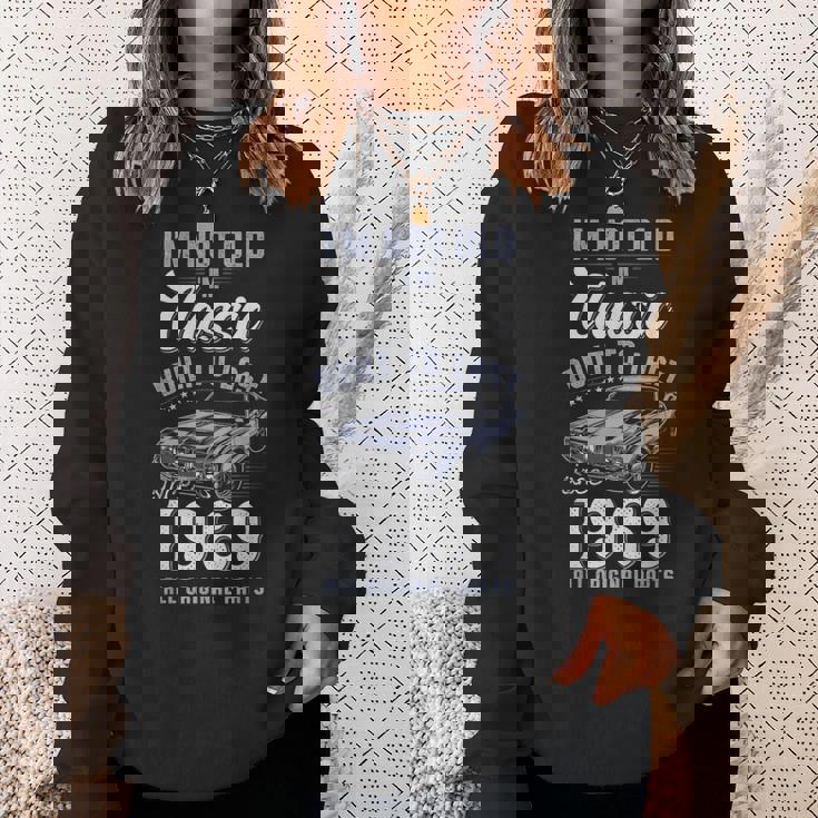 56歳の誕生日 1969年クラシックカー スウェットシャツ 彼女への贈り物