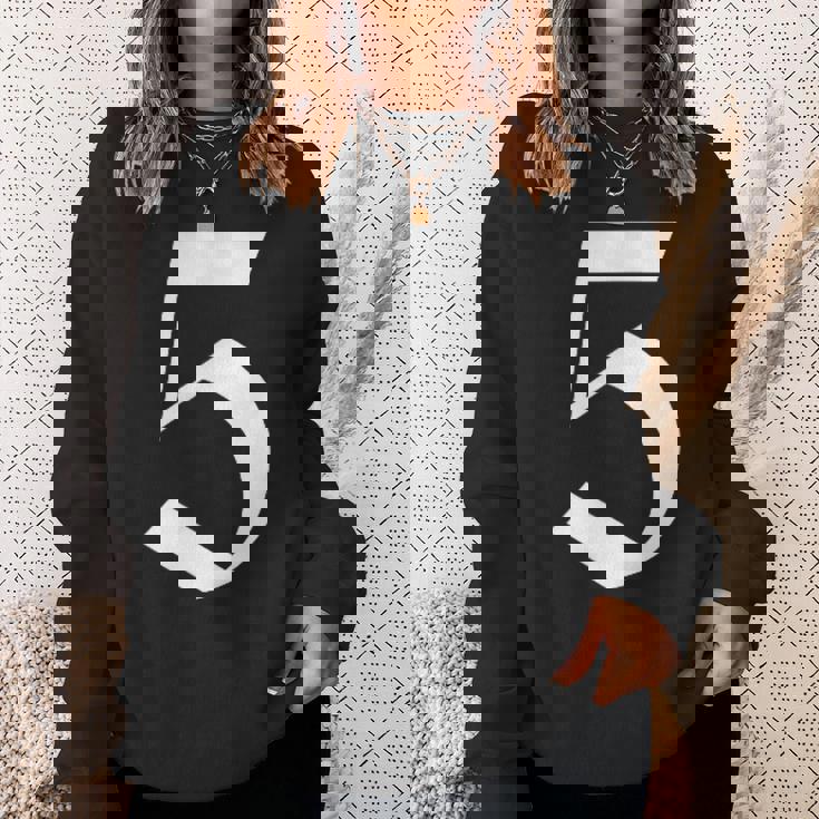 5番目 古英語の中世スタイルの五 スウェットシャツ 彼女への贈り物