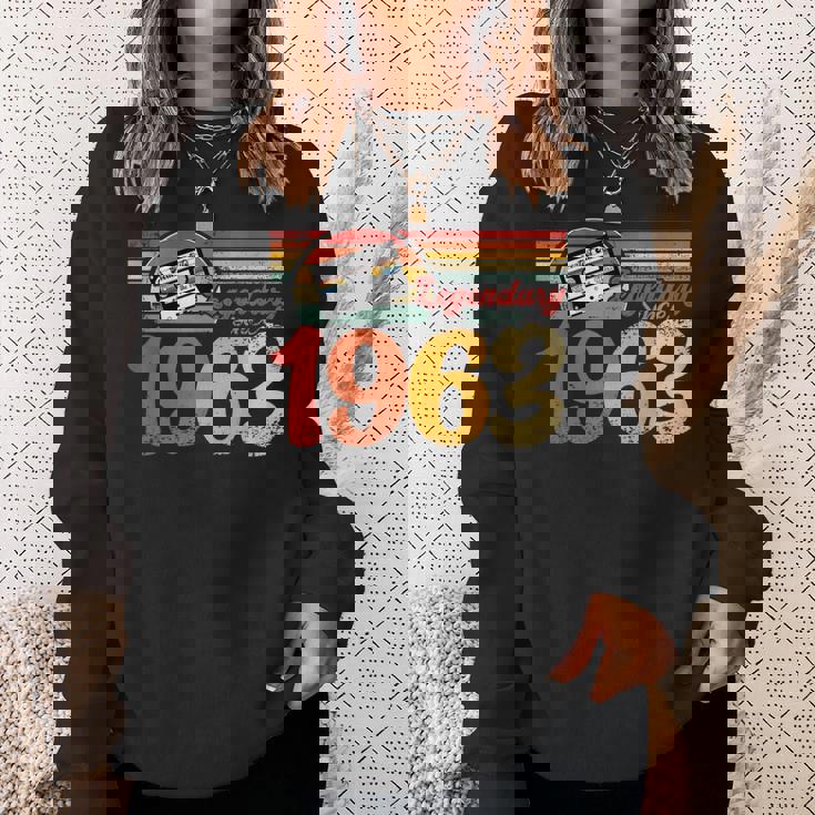 60 年代の誕生日パーティー パーティー 62 歳の誕生日ヴィンテージ 1963 スウェットシャツ 彼女への贈り物