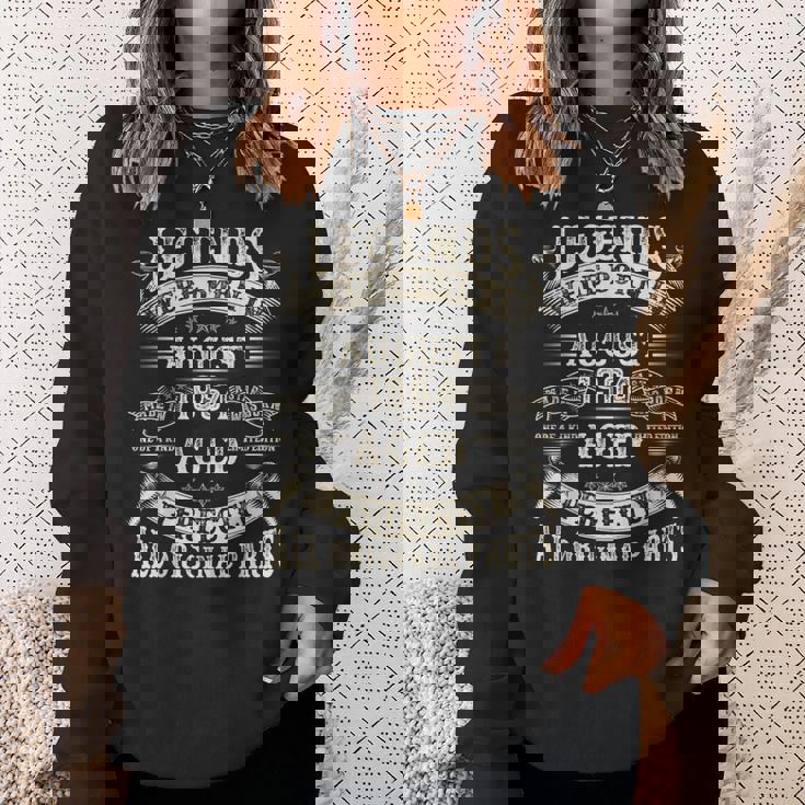 60歳の誕生日プレゼント 男性用 1964年8月 60歳の誕生日 スウェットシャツ 彼女への贈り物