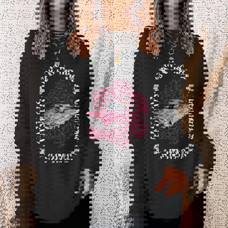 64 インパラ ジプシー ローズ イースト ロス ローライダー スウェットシャツ 彼女への贈り物