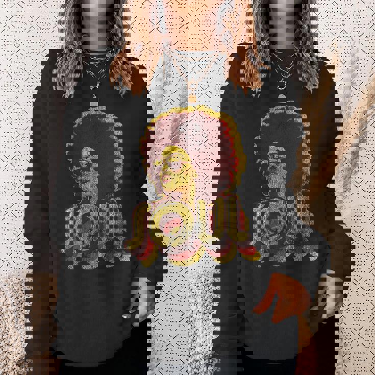 70年代 ファンク アフロソウル レトロ ヴィンテージ 70年代 レトロ ソウル スウェットシャツ 彼女への贈り物