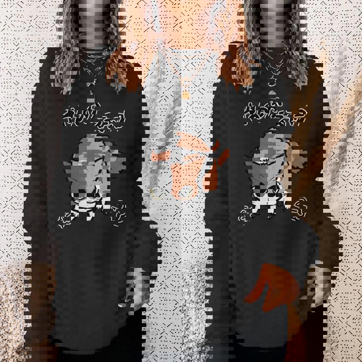 7Cats やんのかステップねこ（三毛猫ver） スウェットシャツ 彼女への贈り物