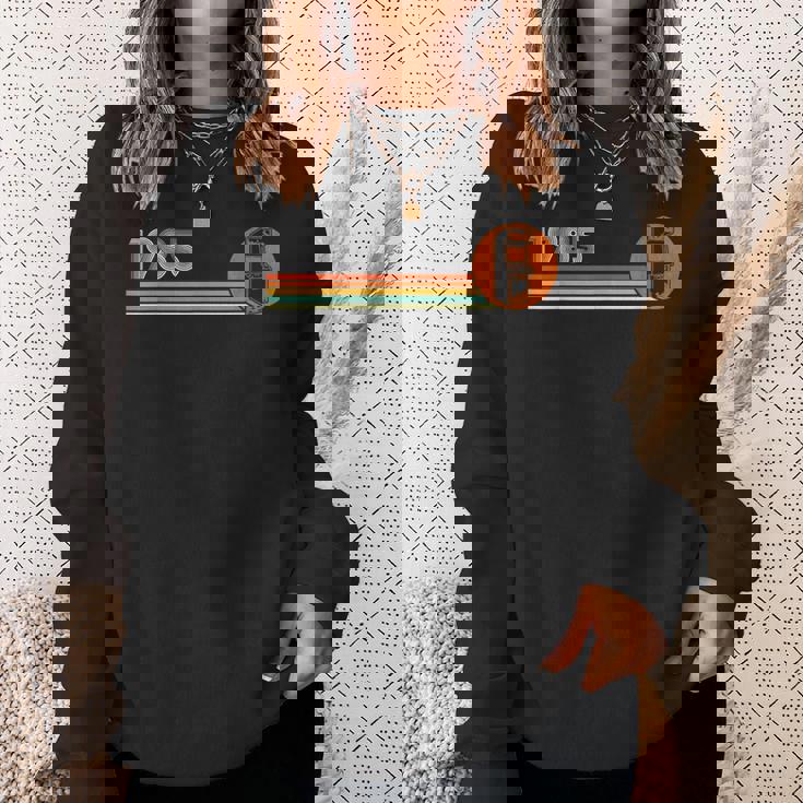 80年代 ビデオゲーム ヴィンテージ レトロ アーケード 1985 ゲーマー スウェットシャツ 彼女への贈り物